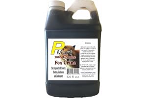 PMART The Pee Mart - Fox Urine 64 oz Bulk Filler. Full Strength!