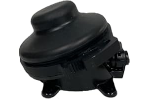 PolyJohn Baby Foot Pump II - Made in USA, 3 GPM Self-Priming Water Pump with 3/8” Inlet & Outlet - Ideal for Marine, RV, Boat, Galley, Sink, Portable Toilet, and Wash Basin Applications