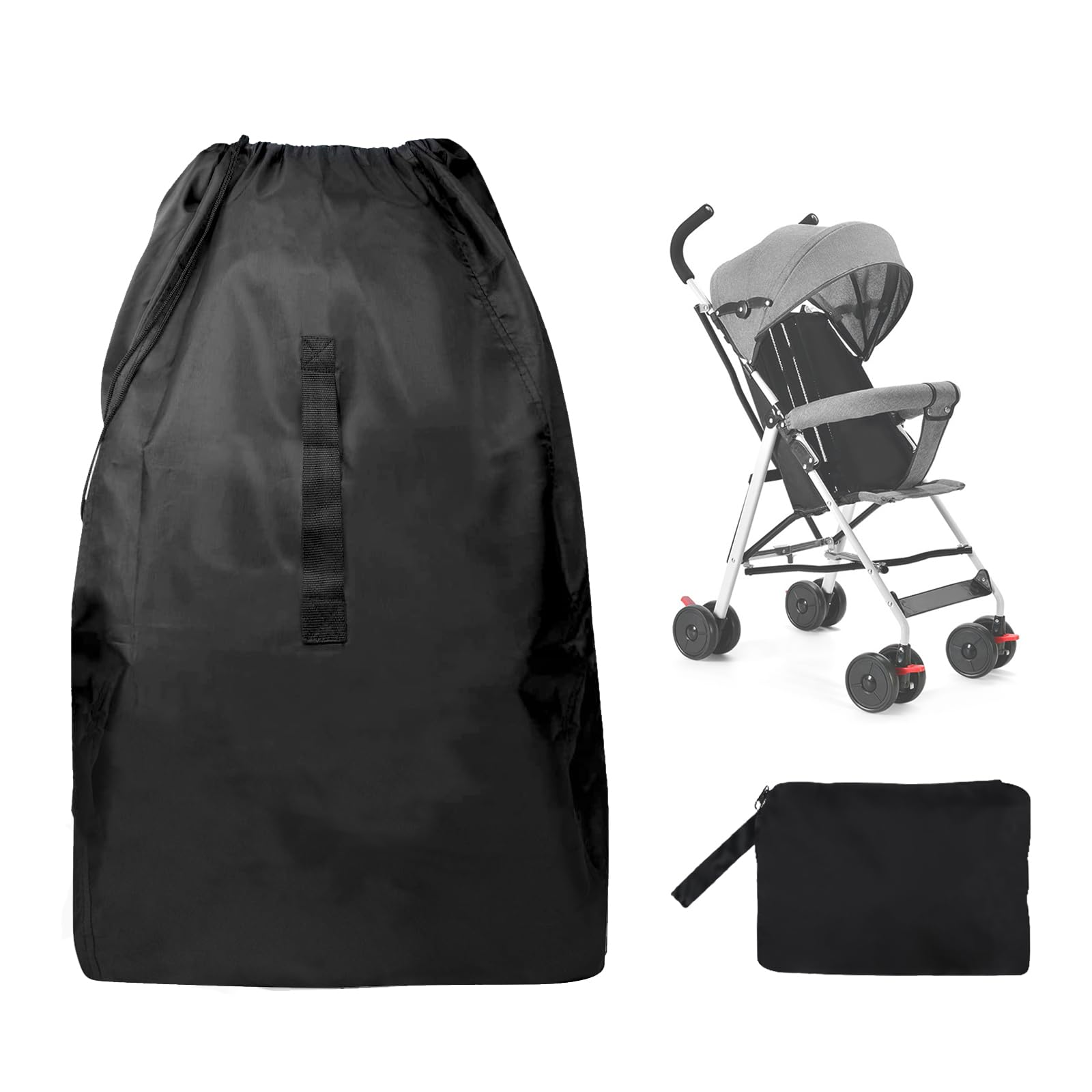 Lishang Travel Stroller Bag for Airplane Buggy Bag for Plane Waterproof Gate Check Pushchair Cover Storage Baby Travel Essentials for Baby Child Kids Infant Umbrella Strollers