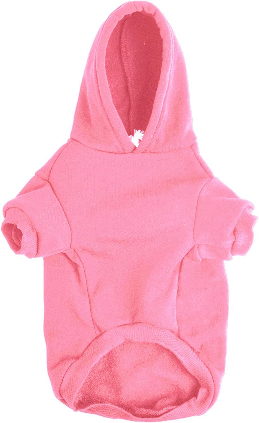 Izefia Security Dog Hoodies Clothes Apparel Winter Sweatshirt Warm Sweater Cotton Puppy Hoodie for Small Dog Medium Large Cat Pink XL - Image 4