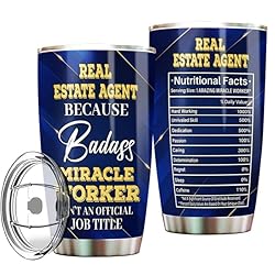 MONIZILUCKY Real Estate Agent Tumbler Stainless