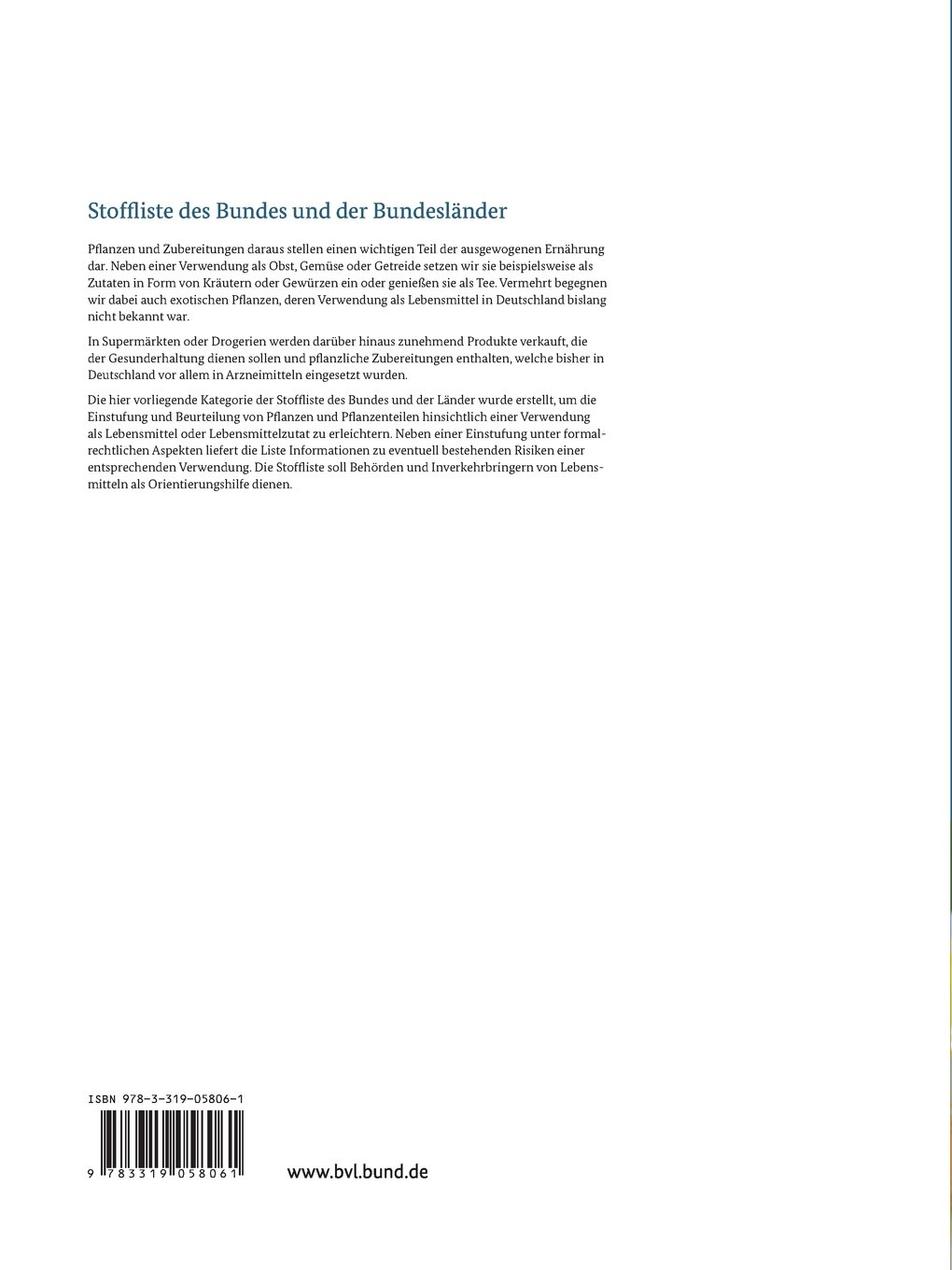 [- Stoffliste des Bundes und der Bundesländer: Kategorie „Pflanzen und Pflanzenteile&ldq