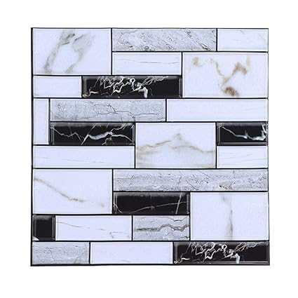 Buy 3d Tile Wall Stickers Removable Pvc Peel And Stick Tile