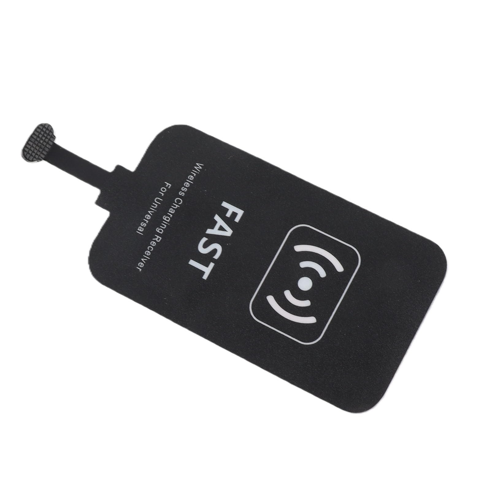 Qi Wireless Charging Receiver for USB-C Phone, 10W Thin and Super-Fast Wireless Charger with Adapter