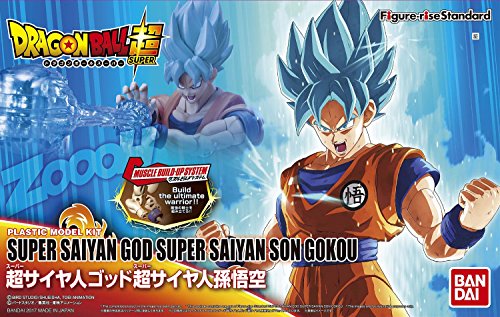 Bandai Hobby Figure-Rise Standard SSGSS Goku Plastic Model Kit