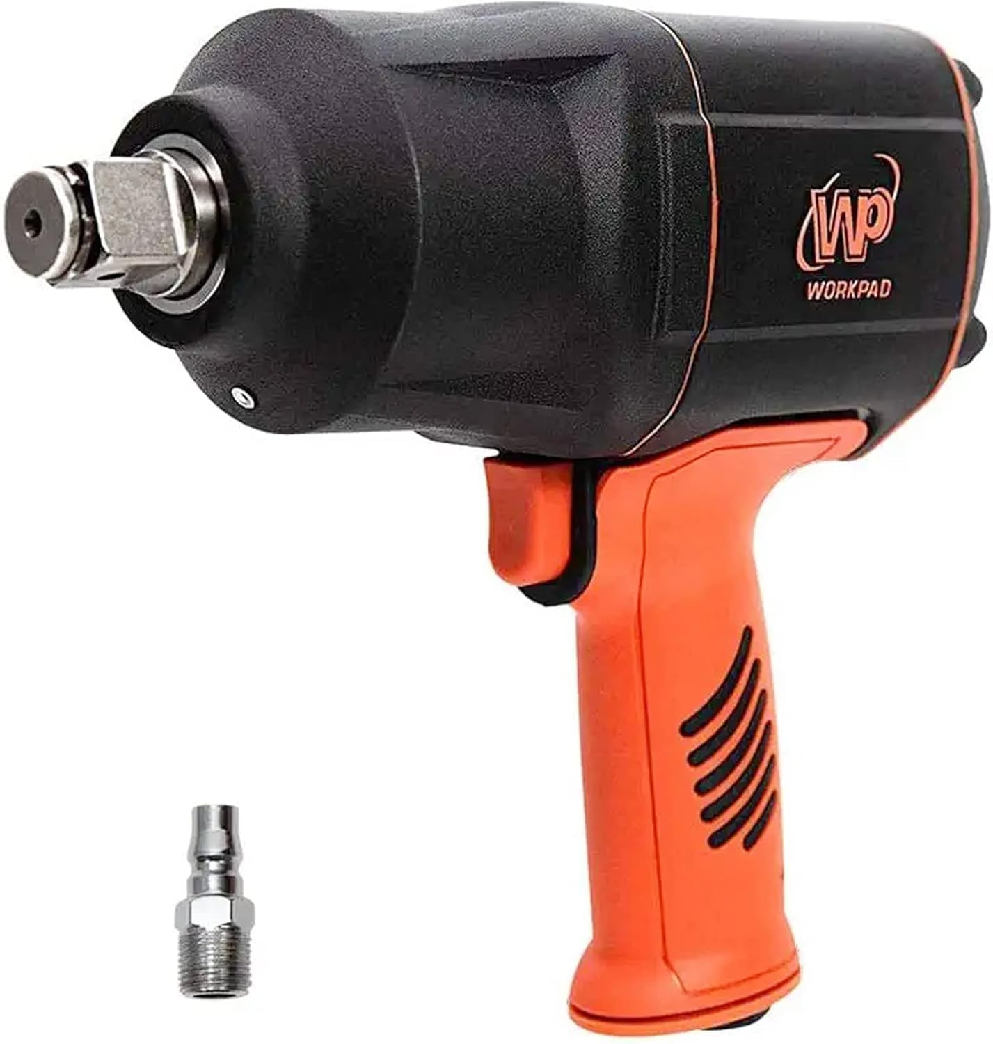 WORKPAD Twin Turbo pneumatic impact wrench, max. Loosening torque 2000 Nm, square drive 19mm (3/4 inch), impact wrench compressed air for car mechanics and industrial installations.(2000.NM)