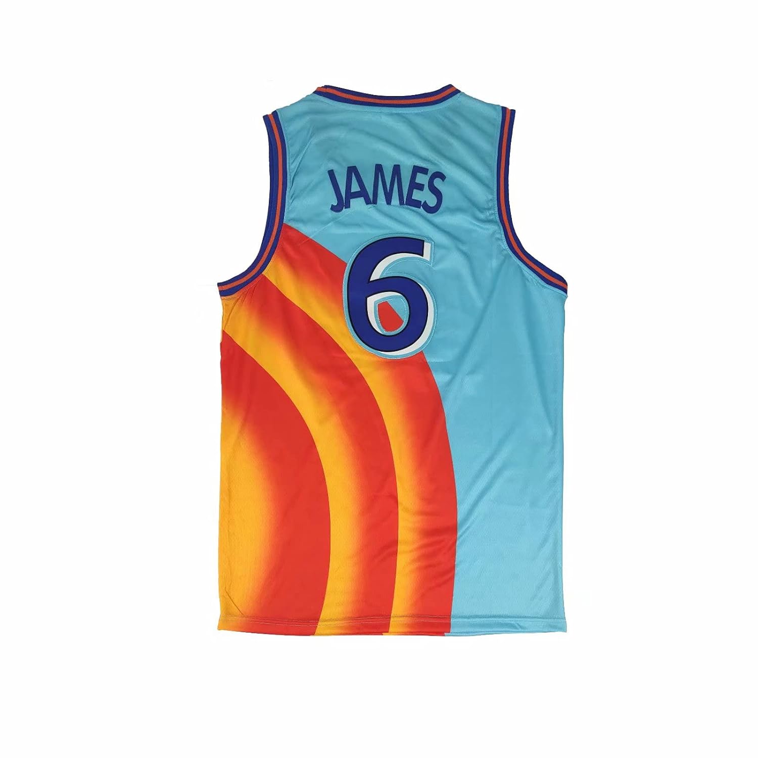 Space Jam Jerseys Men's Basketball Jersey 6 Tune Squad Jersey A New