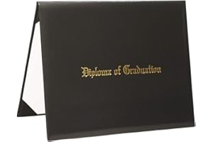 UIALECG Imprinted Diploma Cover for 8.5''x 11'' Certificates, Graduation Holders, Document Cover for Letter-Sized Award
