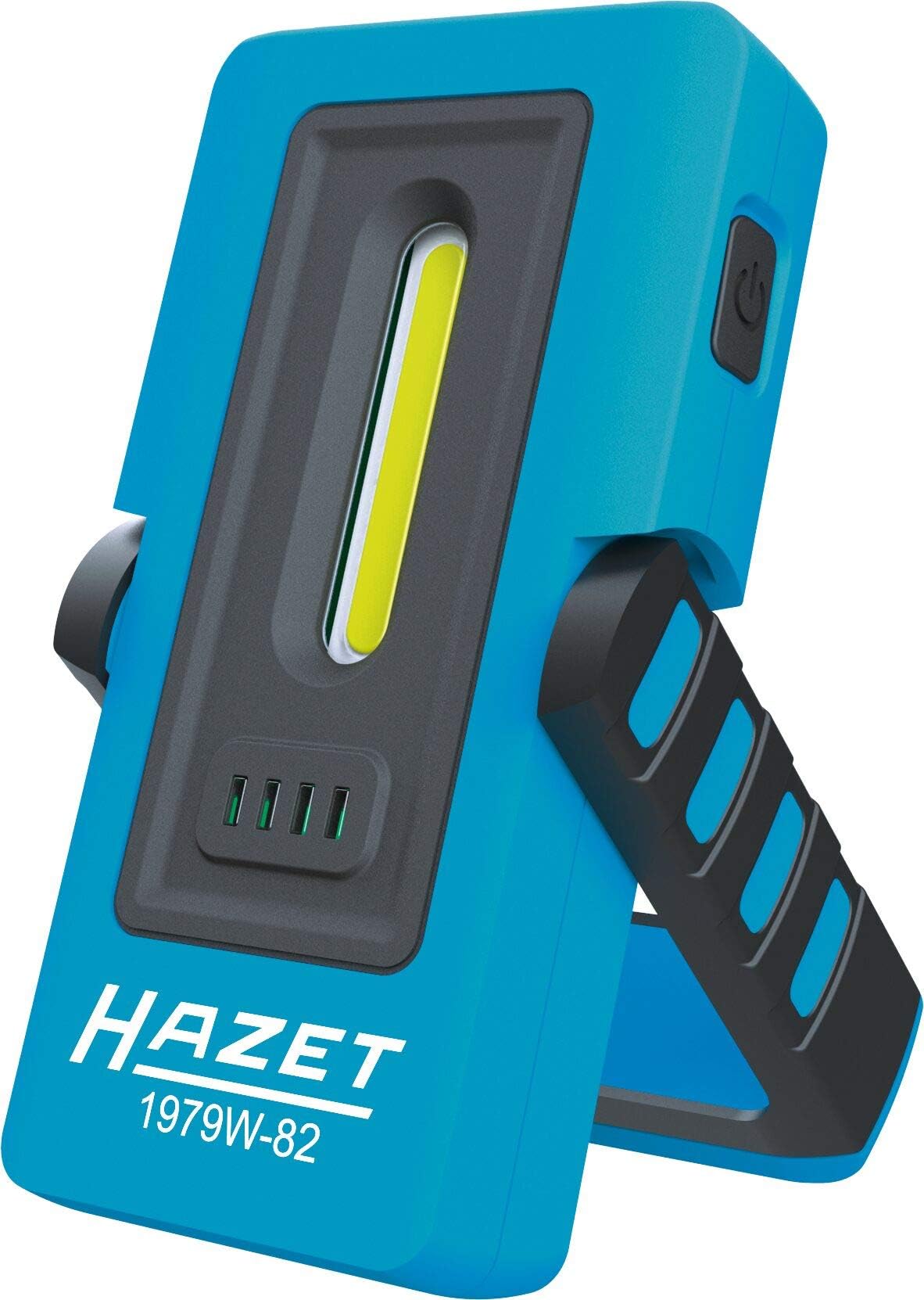HAZET LED Pocket Light 1979W-82 with Wireless Charging, Light Duration 2-10 Hours, Work Light with Strong Magnet, Continuously Dimmable, Ideal as a Workshop Lamp