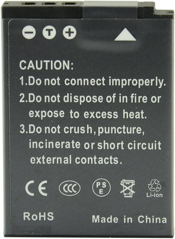 DSTE 2x EN-EL12 Rechargeable Li-ion Battery + DC03U Travel and Car Charger Compatible with Nikon Coolpix P340 S640 S800c S1000pj S1100pj S1200pj S9400 S9500 S9600 AW110 AW110s AW120s Digital Camera - Image 4