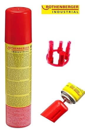 Rothenberger Industrial 35840 Universalgas Brenn - Gas - Kartusche, Hoher Reinheitsgrad, Für Feuerzeuge Oder Gas – Brenner Zu