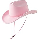 Jastore Kids Boys Girls Cowboy Hat Toddler Western Rodeo Cowboy Cowgirl Hat with Landyard