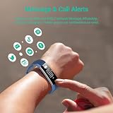 Runlio Fitness Tracker with Heart Rate Monitor 14 Sports IP67 Waterproof 2026 view 5