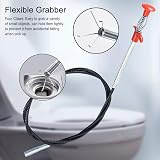 Faderr Claw Pick Up Tool 0.9m Flexible Retractable Graber Four Claws view 5