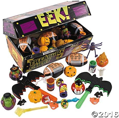 Deluxe Halloween Treasure Chest Toy Assortment