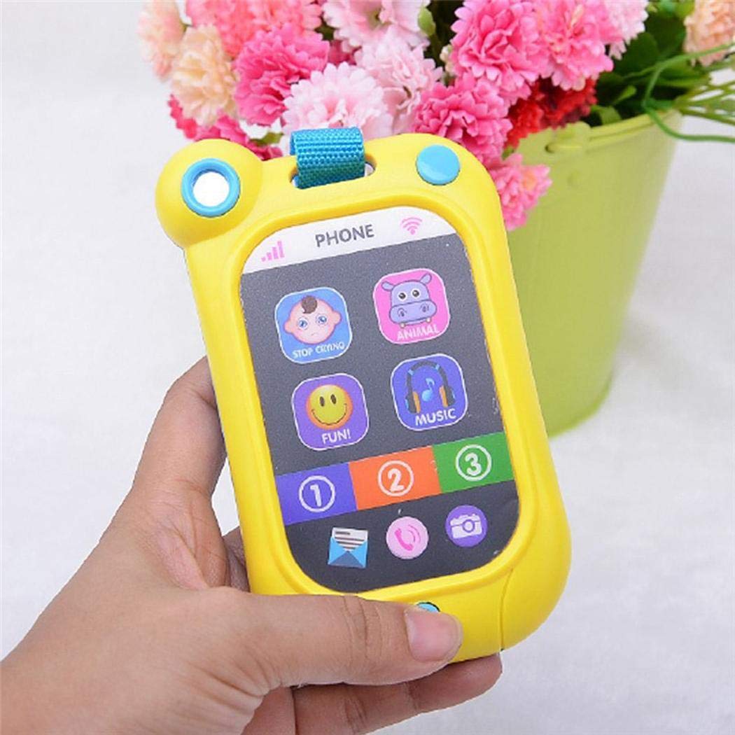 IEnkidu Kids Baby Multi-Functional English Version Touch Screen Toy Ph (Color Random)
