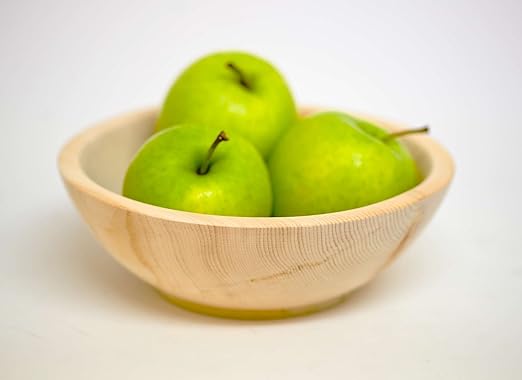 Dekonow Original Zillertaler Zirbenschale - länger frische Lebensmittel - wirkt schädlingshemmend - Ø ca. 20cm