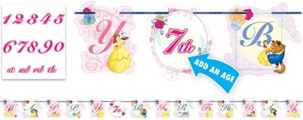 Dream Big Beauty and The Beast Jumbo Letter Banner Kit (1ct)