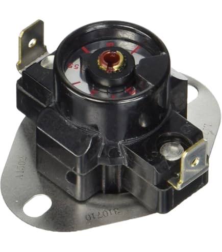 Emerson 3F05-1 Adjustable Snap Disc Thermostat | Fan Control For Heaters, 90°F To 130°F Range