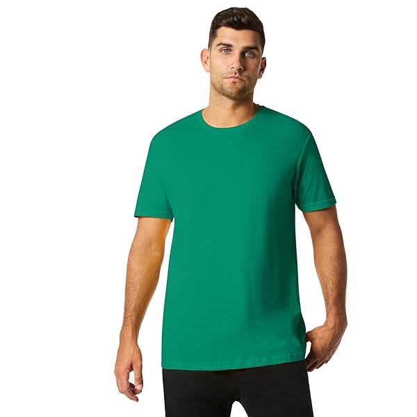 Gildan G200 Maglietta Unisex Adulto | Colore Oro | Manica Corta | Senza Lacci | Taglia S - 5