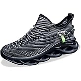MGBDSZ Mens Running Shoes Gym Slip on Sneakers Non Slip Walking Tennis Sports Work Athletic Workout Casual Lightweight Breathable Fashion