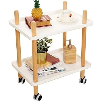 Mesa auxiliar con ruedas para cocina | Ruedas