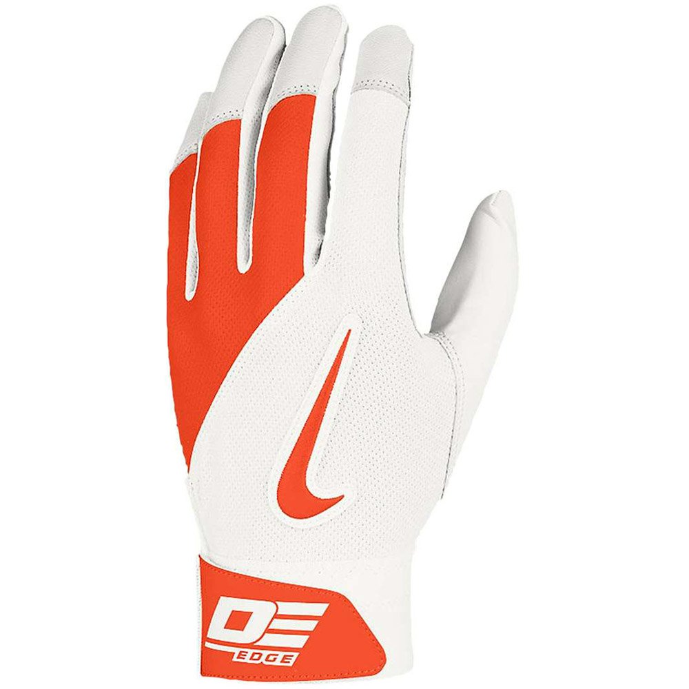 Nike GB0332 Diamond Elite Edge II Batting Gloves - Adult - White/University Red : Amazon.in 