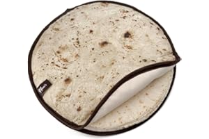 Mami's 12” TORTILLA WARMER | ORIGINAL FLOUR TORTILLA DESIGN | PREMIUM QUALITY | THERMAL INSULATED | NOSTALGIC PACKAGING | HEA