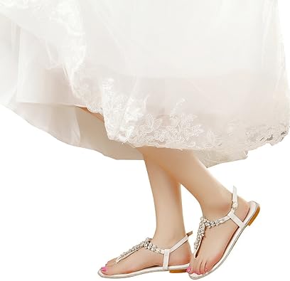 beach wedding flats
