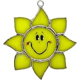 Switchables Glass Cover: Bright Yellow Sunshine/Happy Sun/Summer Decor/Gift
