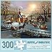 Bits and Pieces - 300 Piece Jigsaw Puzzle for Adults - A Christmas Wish - 300 pc Winter Holiday Jigsaw by Artist H. Hargrove