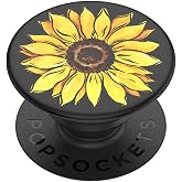 PopSockets Adhesive Phone Grip, Holder- Sunnyside | Secure Comfortable Hold, Anti-Drop, Kickstand, Flower, Floral, Phone, Women