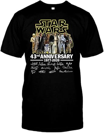 43rd anniversary star wars shirt Clearance