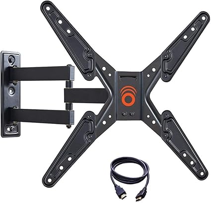 Amazon Com Echogear Full Motion Tv Wall Mount Bracket For 26 55