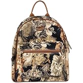 Signare Tapestry Women Backpack Rucksack Casual Daypack With Cats Design (DAPK-CAT)