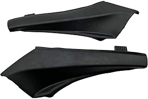 XFANLA For Toyota 2013-2018 Rav4 Front LH and RH Fender To Cowl Hood Side Seal Extension Trim Windshield Wiper Cover Panel Fender