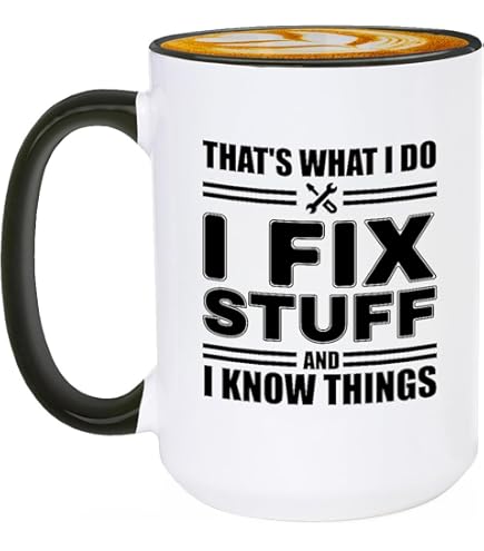 Amazon.com: I Drink Coffee and I Know Things Coffee Mug 11oz Black : Home &  Kitchen