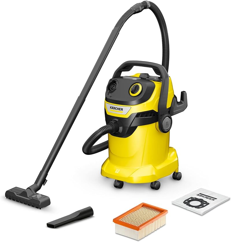 Kärcher WD 5 Wet & Dry Vacuum 1100W 25 L Blower Function 2.2 m Hose