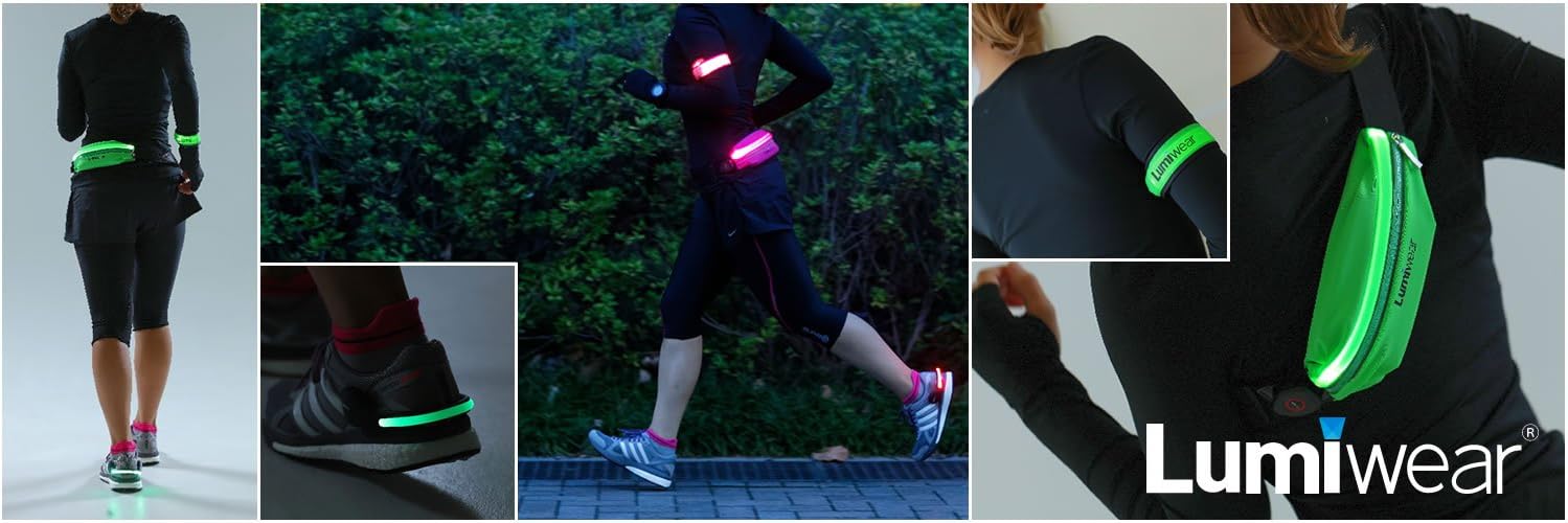 Lumiwear LED Shoe Clip (Red) : Sports & Outdoors