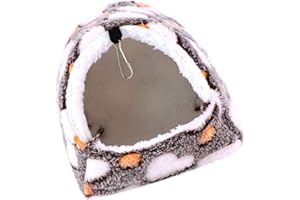 Hohopeti Hamster Pet Bed Hamster Hammock Hamster Hanging Hammock Bedding Small Flannel Cotton Dwarf Hamster Bedding Pet Bedding