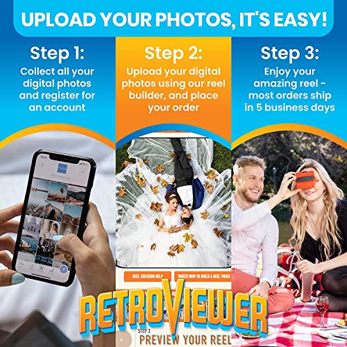 IMAGE3D Custom Viewfinder Reel Plus RetroViewer Viewfinder for Kids