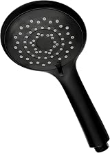 Triton 8000 Series DuraFlow Five Spray Bathroom Shower Head Matte Black 110mm view 4