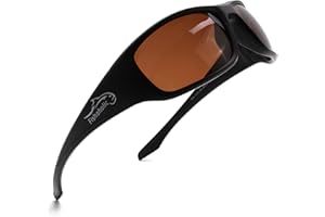 Fishoholic Polarized Bi-Focal Fishing Sunglasses with Reader Magnification (1.5x, 2.0x, 2.5x Options) and UV400 Protection