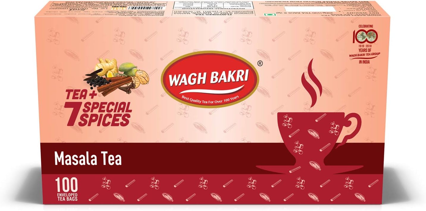 WAGH BAKRI Masala Tea Bags, 200 gm Buy Online at Best Price in UAE