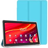 Tablet 7 Inch Android OS with Case,32GB+512GB Expand,IPS Screen Blue | 3500mAh,Quad-Core,WiFi,GMS,Dual Camera, Type C Tablet PC