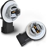 Bolipoeq Turn Signal Tail Light Socket for Dodge Ram 1500 2009-2020 Ram 2500 3500 2010-2020, Quality Bulb Plug Connector Replacements (Pack of 2)