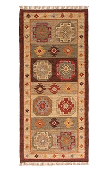 Second Nature Fair Trade Kohra Multi Farbige Geometrische Wolle
