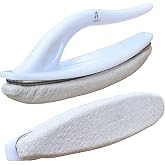 2 Pcs Premium Upgrade Chamois Nail Buffer for Nail Wax Cream, beUakso Nail Buffer Chamois