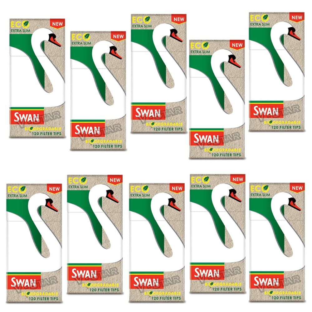 New SWAN Extra Slim Filter Tips Original (ECO Extra Slim)