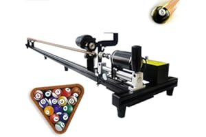 SS-ROY Pool Cue Lathe，Cue Tip Repair Machine - Billiard Cue Shaper Tool,cue tip replacement kit，7 in 1 Billiard Cue Stick Repairer, Pool Cue Maintenance Kit for Players，Cue Shaft Cleaning & Maintenance